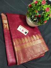 Pure Silk Linen Saree SILK ZONE